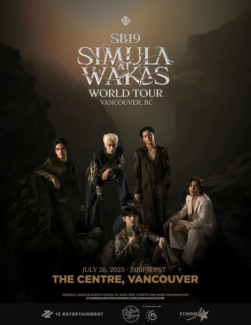 SIMULA AT WAKAS WORLD TOUR The Centre, Vancouver July 26, 2025 | 07:030PM PST Tickets on Sale