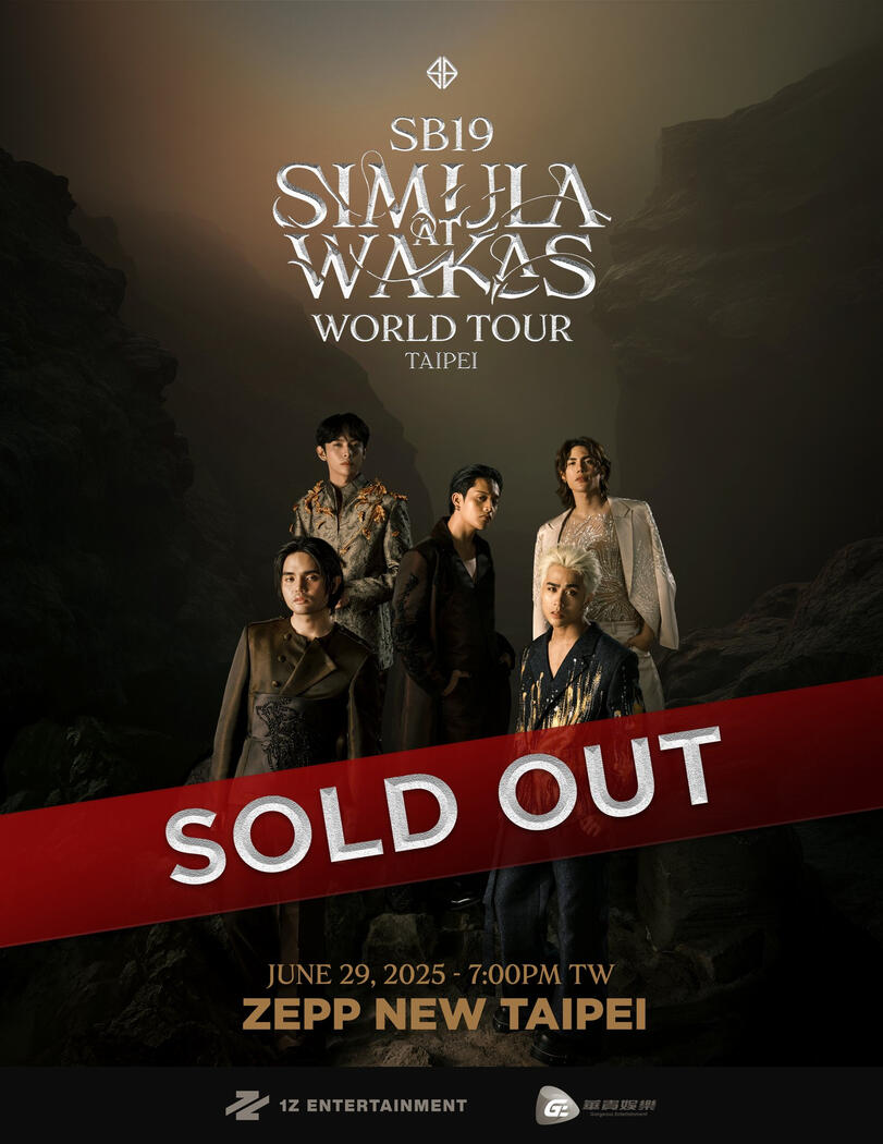 SIMULA AT WAKAS WORLD TOUR Zepp New Taipei, Taipei, Taiwan June 29, 2025 | 7:00 PM TW SOLD OUT