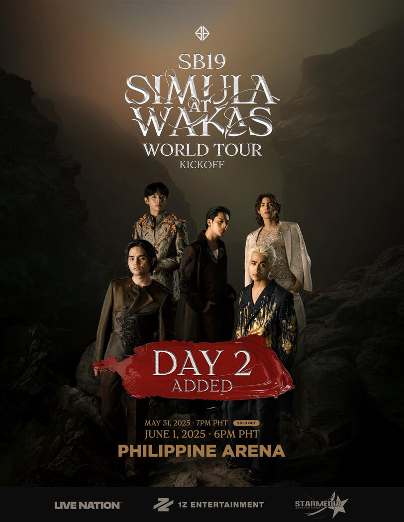 SIMULA AT WAKAS WORLD TOUR KICK OFF CONCERT (DAY 2) Philippine Arena Bulacan June 1, 2024 |06:00PM Tickets On Sale