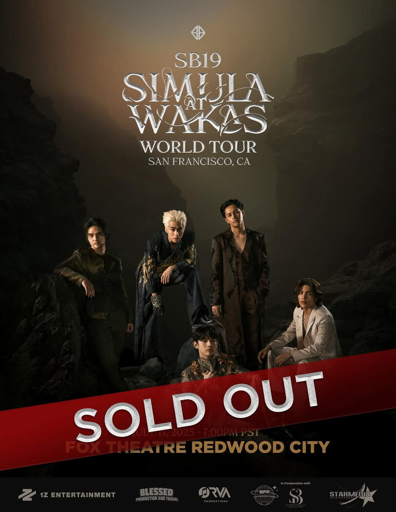 SIMULA AT WAKAS WORLD TOUR Fox Theatre Redwood City, San Francisco CA July 11, 2025 | 7PM PST SOLD OUT