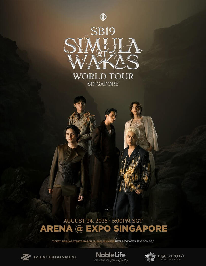 SIMULA AT WAKAS WORLD TOUR Arena at Expo Singapore August 24, 2025 | 5PM SGT Tickets On Sale